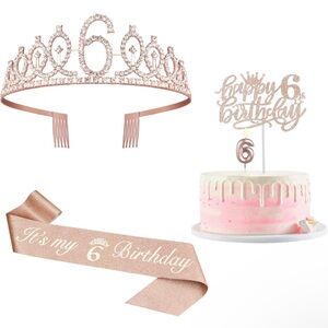 6th Birthday Decorations for Girl